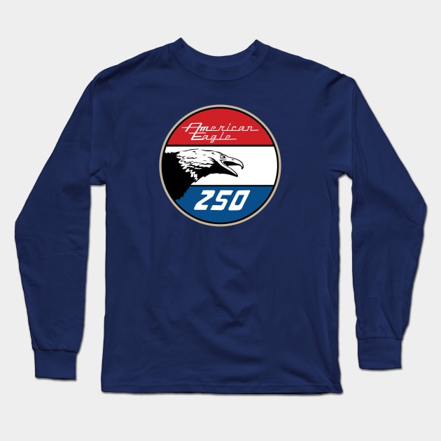 American Eagle Motorcycles Long Sleeve T-Shirt by HeyBeardMon